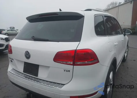 2013 Volkswagen Touareg Tdi Lux из США, поврежденный, VIN WVGEP9BP0DD003331